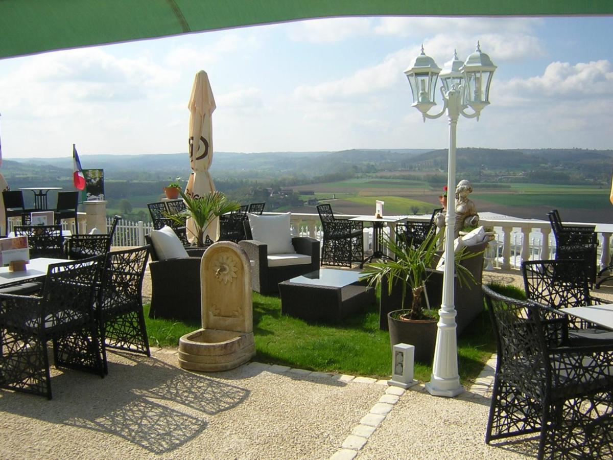 Logis Hotel Restaurant Spa Les Balcons De L'Esperance Limeuil Exterior foto