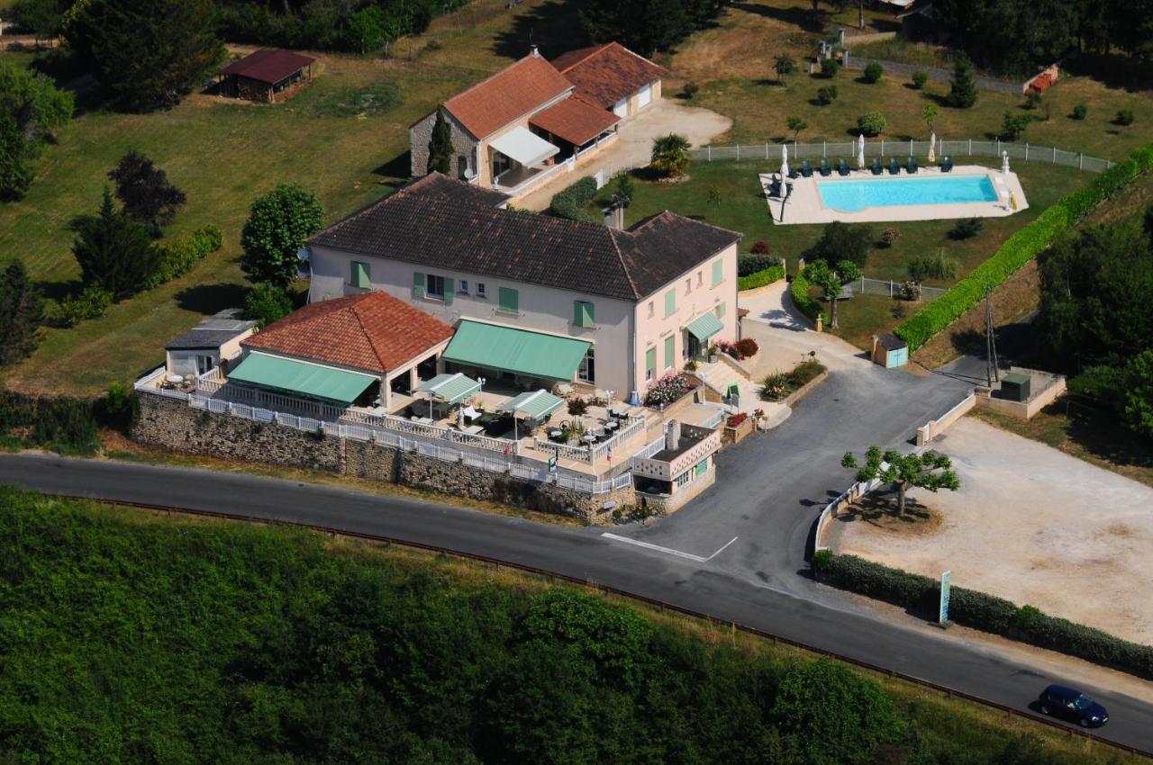 Logis Hotel Restaurant Spa Les Balcons De L'Esperance Limeuil Exterior foto